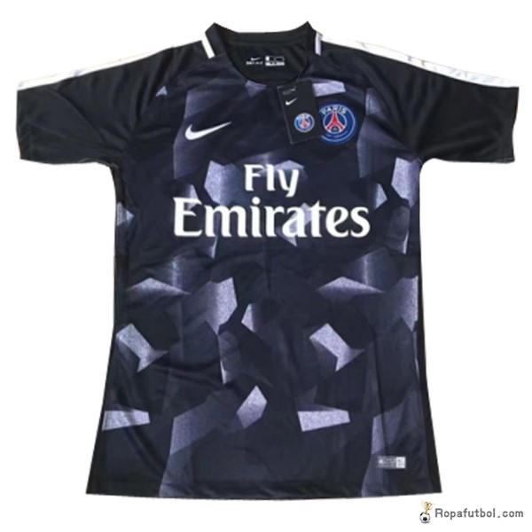 Camiseta Entrenamiento Paris Saint Germain 2016/17 Negro Blanco